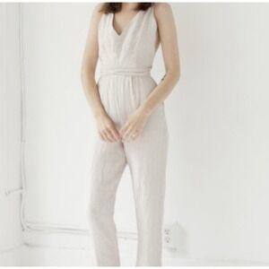 Esby Apparel Wren Jumper in Dune 100% Cotton Size M Made In USA